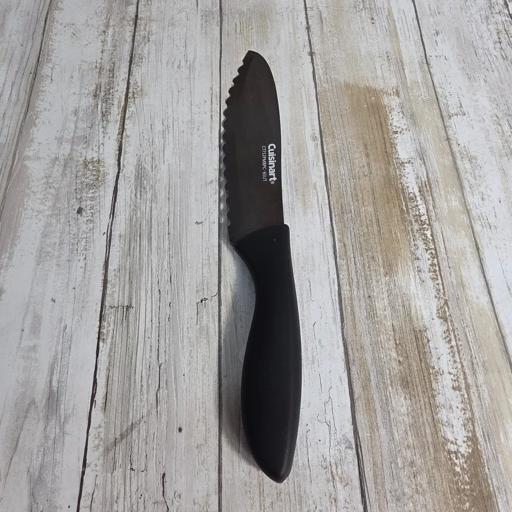 Cuisinart Advantage 6.5 inch Serrated Utility Knife Black C7712PMBPC-6SUT